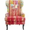 Fauteuil Wing Patchwork 1 Fauteuil Wing Patchwork -HOME24 Soldes 6ec3eb4cc7b542a58e0cdcccd90fd10e