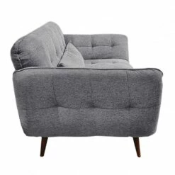 Fauteuil Capitonné Tissu Gris Chiné GALY -HOME24 Soldes 70784c9ebb494c1c8f4df1a8a188bf87