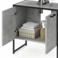 Meuble Sous-lavabo Fyrk Béton -HOME24 Soldes 750334e8824b47d382b03b129fe9e5ec