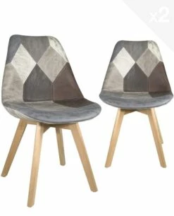 Chaise Patchwork LAO (lot De 2) 22 Chaise Patchwork LAO (lot De 2) -HOME24 Soldes 7507bb208b824cc1abc3364b8ef6fba3