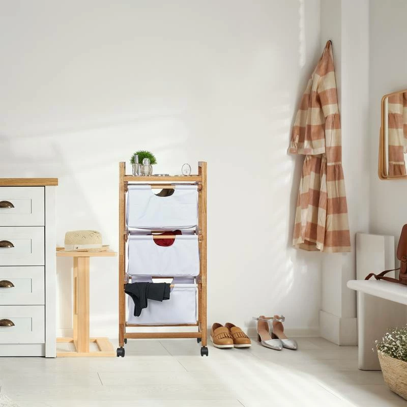 Rangement Salle De Bain 3 Corbeilles 4 Rangement Salle De Bain 3 Corbeilles – Image 2