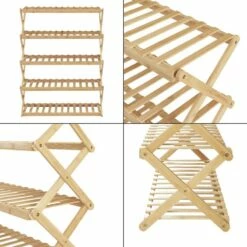 Étagère à Chaussures Pliable Fitzbek -HOME24 Soldes 7630d01d0f364deea60eb4b6240f2603