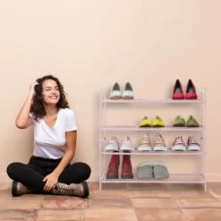 Étagère à Chaussures Rose -HOME24 Soldes 779bf19633cc443eb7f2191fea312abe