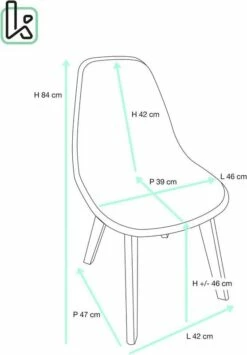 Chaise Scandinave NAO (lot De 4) -HOME24 Soldes 77a348bc93884d9a801aa6996ad0a12d