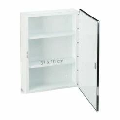 Armoire De Toilette Avec Miroir SDB -HOME24 Soldes 785d5dc485614137b64bebcb2d542964