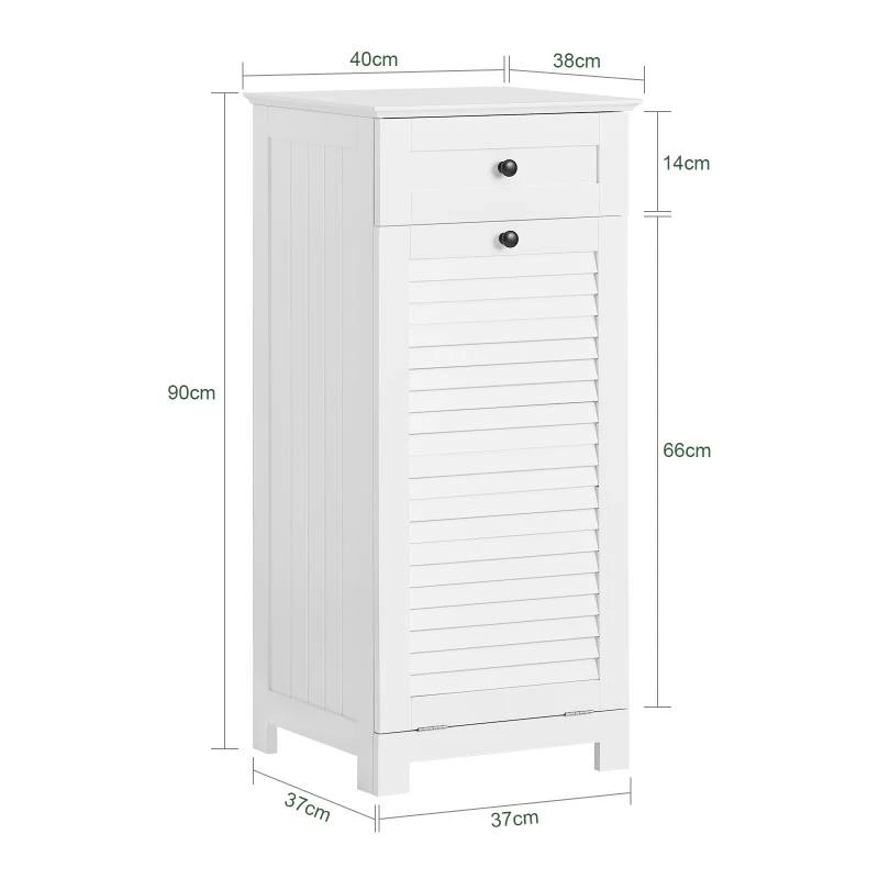 Meubles Bas De Salle De Bain BZR73-W 9 Meubles Bas De Salle De Bain BZR73-W – Image 7