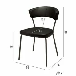 Chaises Capitonnées Preben Noir Lot De 4 17 Chaises Capitonnées Preben Noir Lot De 4 -HOME24 Soldes 7a2632f22cda43539825dea302e05680