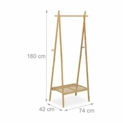 Portemanteau En Bambou Avec Surface -HOME24 Soldes 7a8448841eaa4a1eacfb7493b12f597e