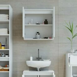 Armoire De Toilette Ruben Blanc -HOME24 Soldes 7a86ae5ccd42410b9b8a78c433600c43