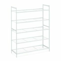 Étagère à Chaussures En Métal 5 Niveaux -HOME24 Soldes 7beacbf0f9994436a881bb6a554496a7