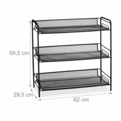 Étagère à Chaussures Avec 3 étages 13 Étagère à Chaussures Avec 3 étages -HOME24 Soldes 7dacfd9981dc4e7eb26e2368adb7a62d