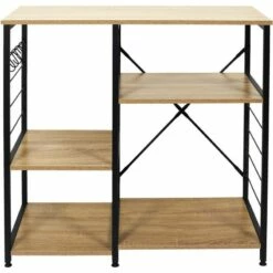Etagère De Cuisine En Bois Et Métal Stan -HOME24 Soldes 7f35a05dcb8b421aa0817c6b12f12936
