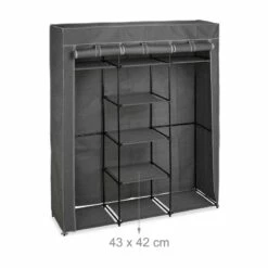 Penderie En Tissu XXL Avec 2 Tringles -HOME24 Soldes 80ee854a446445a0a04b160b8b4563b8