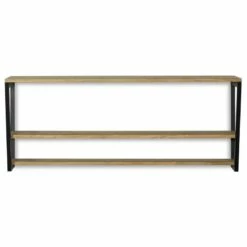 Étagère Polygonal Descendant 120x35 Noir -HOME24 Soldes 8252768eb32348928bb5e70a2497a703