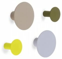 Lot De 4 Patères Tulip