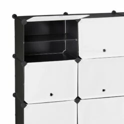 Étagère à Chaussures Noir Et Blanc 21 Étagère à Chaussures Noir Et Blanc -HOME24 Soldes 837b4b32fe214b46a862ea9536656b31