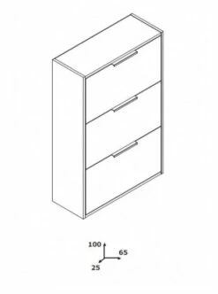 Meuble Chaussures 3 Tiroirs 9 Paires -HOME24 Soldes 83d800372ef3448b92ace123e4985263.cropped 174 108 451 607.processed