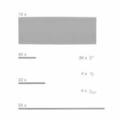 Étagère à Chaussures XXL 50 Paires Gris -HOME24 Soldes 8422966d71fe42bd8c4c34a1c08bd1b8