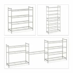 Étagère à Chaussures Empilable 4 Niveaux -HOME24 Soldes 84d7b51c567c47fa96ae315607cf5225