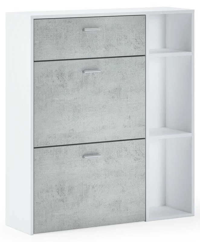 Meuble Chaussures Chêne/Gris Anthracite 8 Meuble Chaussures Chêne/Gris Anthracite – Image 6