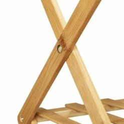 Étagère à Chaussures Pliable En Bambou -HOME24 Soldes 868963a27d2e4990a98d010689d63983