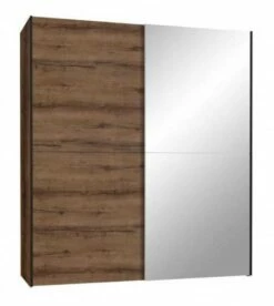 Armoire 2 Portes Coulissantes 5tablettes