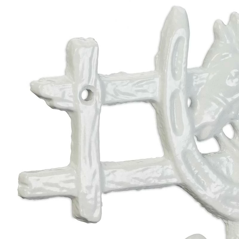 Portemanteau Design Fers à Cheval Blanc 7 Portemanteau Design Fers à Cheval Blanc – Image 5