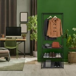 Penderie Avec étagères à Chaussures -HOME24 Soldes 8a84972d181a4bbaafd1ebfd70843a2d