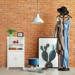 Armoire De Salle De Bain Sur Pied LAMELL -HOME24 Soldes 8a94a5c593e6493fa6b66ab673d4f525