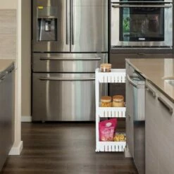 Étagère De Cuisine à Roulettes 3 Niveaux -HOME24 Soldes 8b2305c9b3844537b62a4df3093cf606