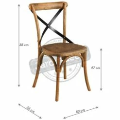 Chaise Bistrot En Hêtre Vieilli Unitaire -HOME24 Soldes 8b2935954b514ce5a8454f218033fcf1