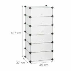 Meubles à Chaussures 6 Casiers 25 Meubles à Chaussures 6 Casiers -HOME24 Soldes 8b34d079fcb244bbad0a249fb0735c67