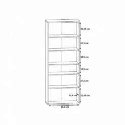 Meuble à Chaussures 2 Portes Béton CLASS -HOME24 Soldes 8b6470a680f445c488c3d773eca101c7