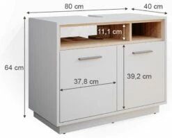 Meuble Sous-lavabo Beatrice Blanc/sonoma -HOME24 Soldes 8bd1a8225dc84b5d9ff860b617b525e8.cropped 33 160 862 696.processed