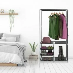 Armoire à Vêtements Ouverte -HOME24 Soldes 8be3578c5cda49fea82218e92a72106f