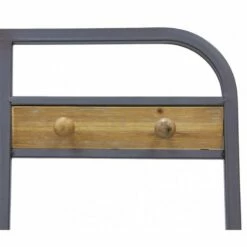 Vestiaire En Pin Et Métal Avec Miroir -HOME24 Soldes 8cb64766cc9046a187ca74c9520b910e