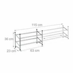 Étagère à Chaussures Téléscopique -HOME24 Soldes 8da9c63e08b145099d661c398bedd262