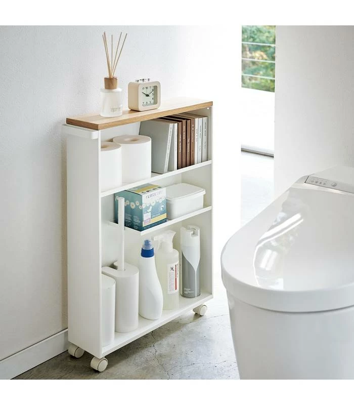 Yamazaki Chariot De Toilette Semi-fermé 4 Yamazaki Chariot De Toilette Semi-fermé – Image 2