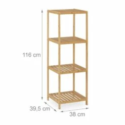 Étagère De Salle De Bain à 4 niveaux 17 Étagère De Salle De Bain à 4 niveaux -HOME24 Soldes 8f6cd773c2e348c3b4648a4ee1fd5dd2