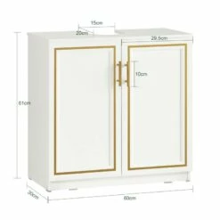 Meuble Sous Lavabo BZR86-W -HOME24 Soldes 900014c61ef244cda60ccfbf99ce52a6