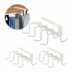 3xTringles à Crochets Pour Armoire