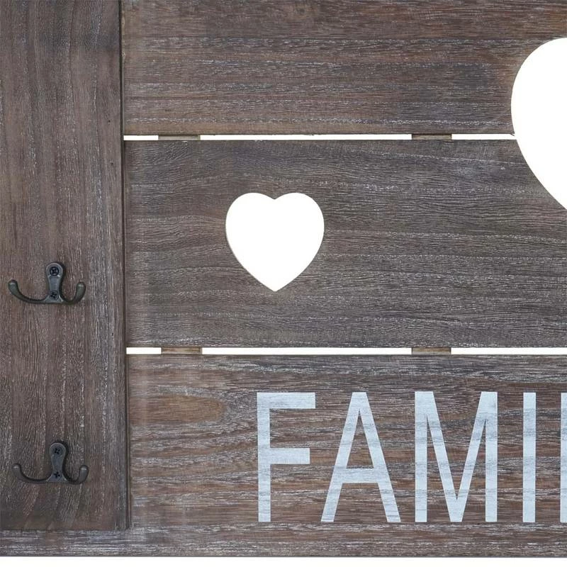 Vestaire Mural HWC-C89 Family Shabby 5 Vestaire Mural HWC-C89 Family Shabby – Image 3