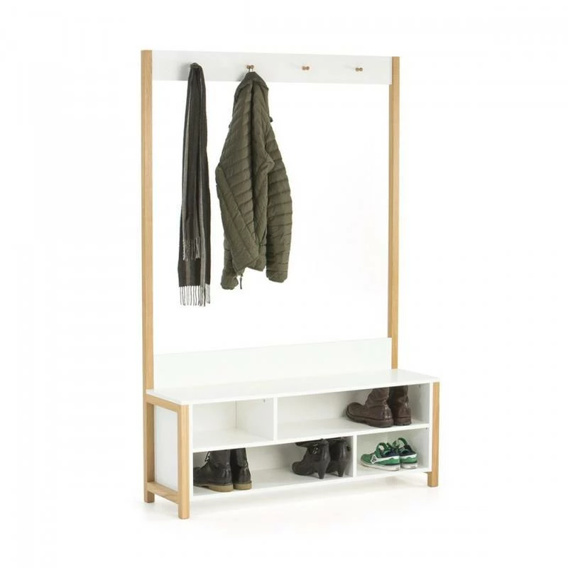 Vestiaire D'entrée Blanc 5 Vestiaire D'entrée Blanc – Image 3