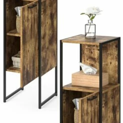 Chiffonnier Fyrk Vieux Bois/noir -HOME24 Soldes 917cd217762047e3863ec607251e775c