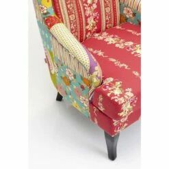 Fauteuil Wing Patchwork -HOME24 Soldes 91c1894fec784b7fa9ff437d74f005dd