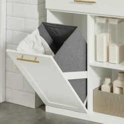 Armoire à Linge BZR66-W 17 Armoire à Linge BZR66-W -HOME24 Soldes 924029480306487cbe01eb777a015a14