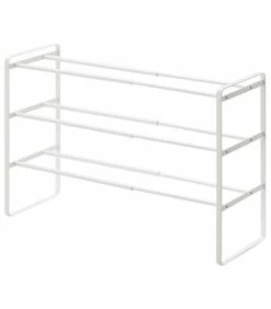 Yamazaki Etagère à Chaussures Noire Extensible