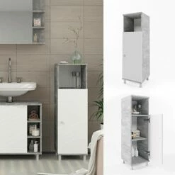 Chiffonnier Fynn Béton/blanc -HOME24 Soldes 92ac60001a32470984dc2ea88f3decf1