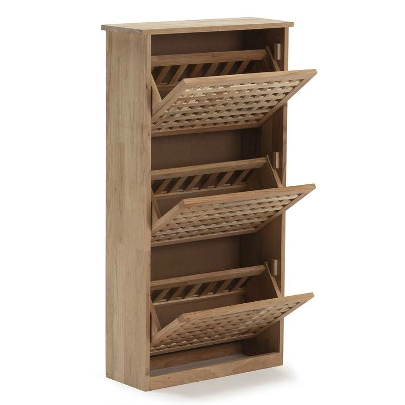 Meuble à Chaussures Yales Avec 3 Portes 5 Meuble à Chaussures Yales Avec 3 Portes – Image 3