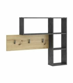 Porte-Manteau Mural 3 Crochets Kanda